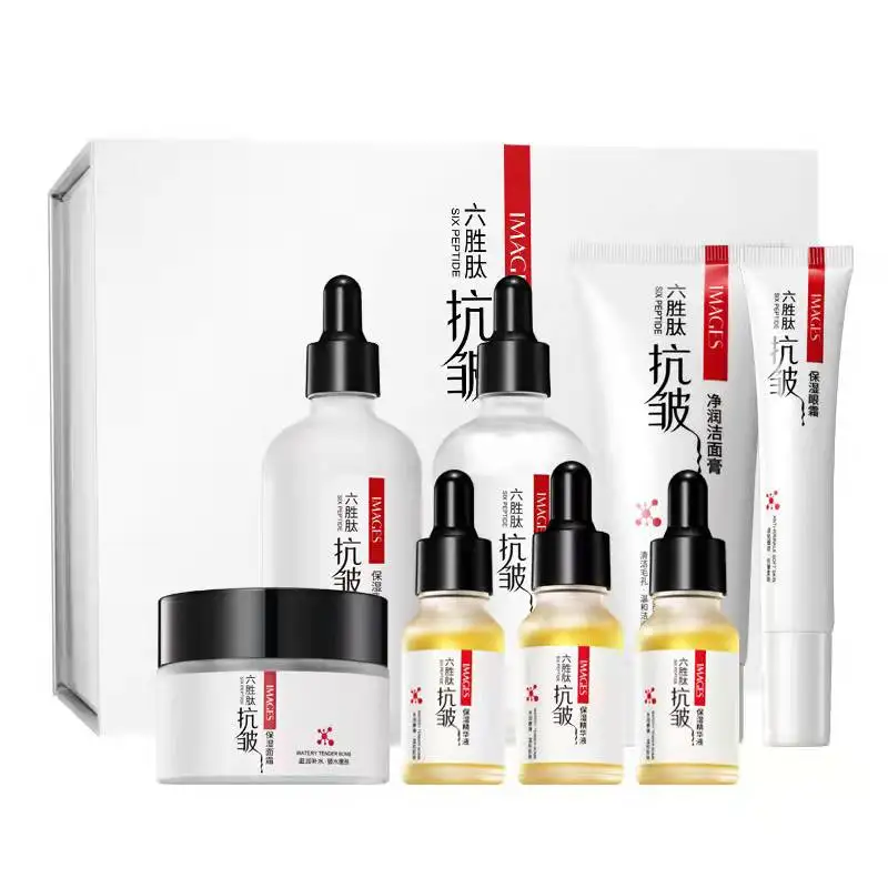 Customized Package Accepted Anti Aging Moisturizing Hydrating Face Cream BB Cream Travel Skin Care Gift Set