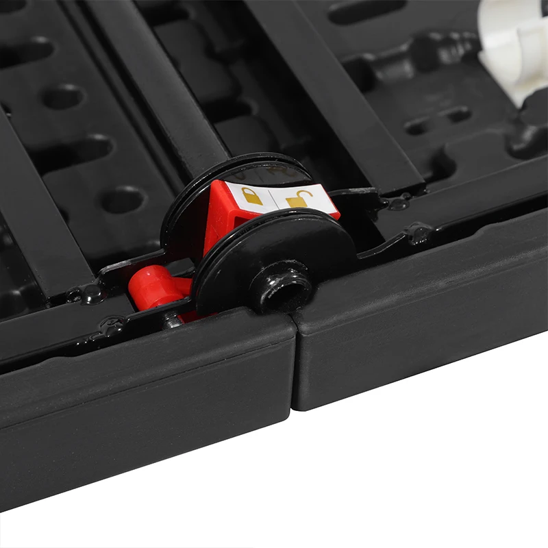 Outdoor Indoor Durable Rectangular HDPE Folding Table Portable Plastic