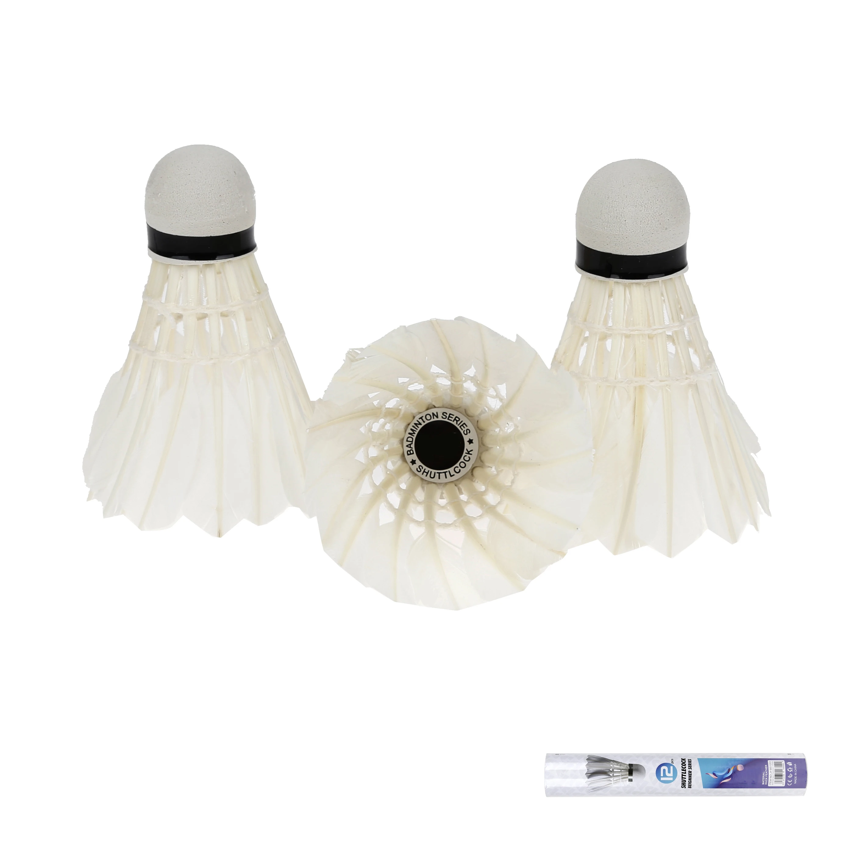 Hot Selling Quality Nylon Badminton Shuttlecock Grade Goose Feather Badminton Shuttlecock