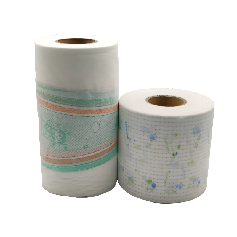 Wholesale Breathable Clothlike Backsheet Laminated Film Cloth Like Fim For Diaper Raw Material