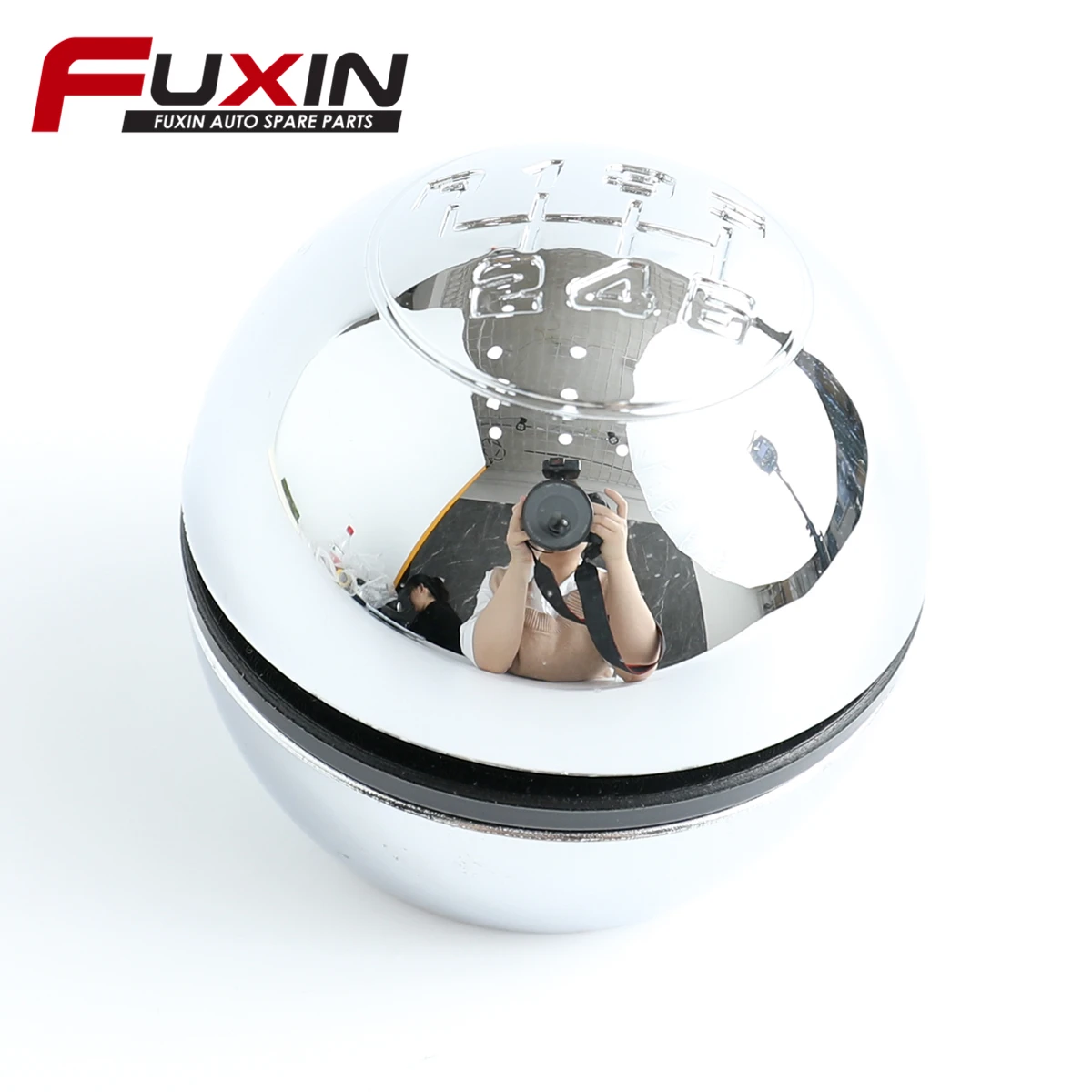 6 Speed Chrome Black MT Lever Handball Car-styling For Alfa Romeo Giulietta 2010 Gear Stick Knob Shift