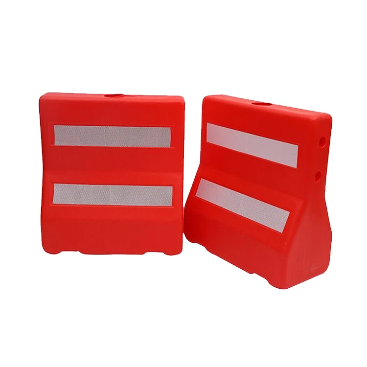 
Water Filled Traffic Blowing Plastic Road Safety Barrier 