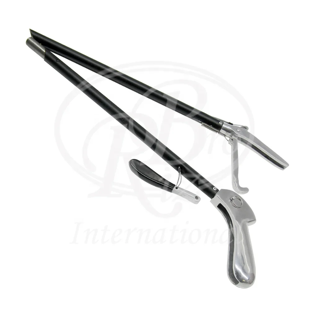 Standard Folding Snake Handling Tong Aluminum Alloy Reptile Grabber Rattle Snake Catcher Cobra Snake Catching Stick