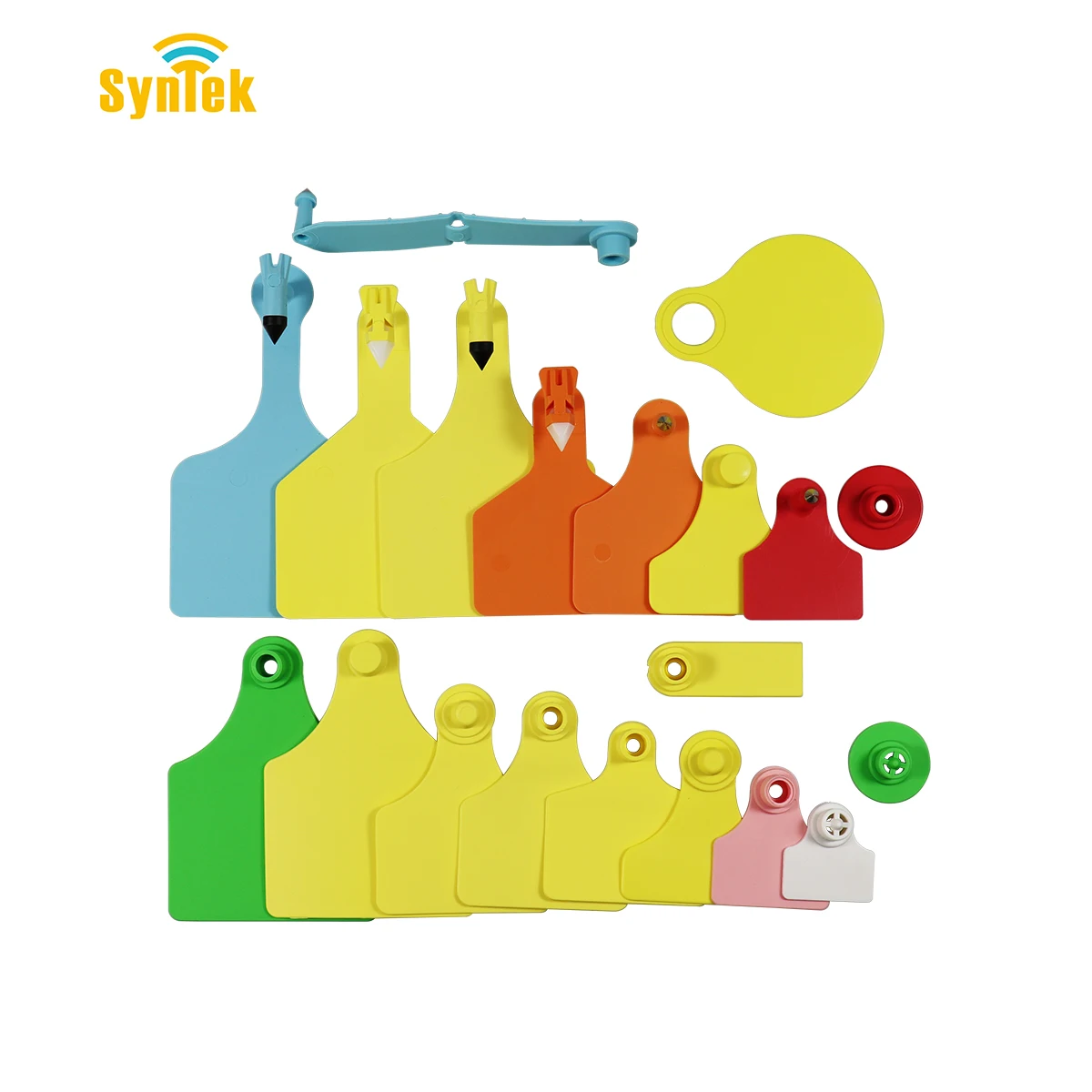 Cattle Ear Tag for Animals Sheep Reflective NFC Numbered Rabbit Mini Livestock Qr Code RFID Cow ICAR Goat Pig Animal OEM 0.08