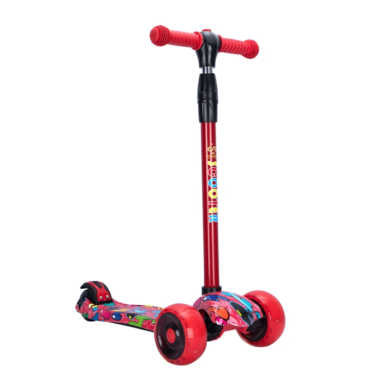 Kids Scooter for Kids Ages 3-12. Light & Sturdy 3 Wheel Adjustable Height for Toddler Boys & Girls. LightUp LED Wheels