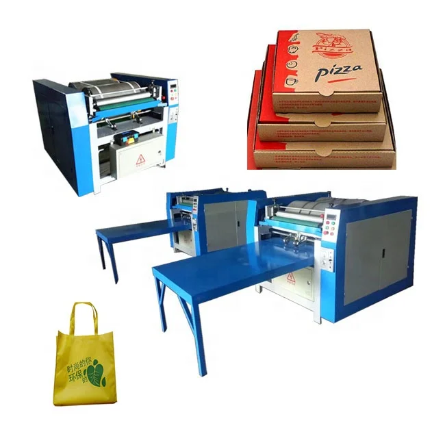 Cheaper Price Thin PP Plastic Rubber Sachet Tote Shopping Bag Flexo Printing Machine for PP Non Woven Paper  Bag Printer Machine