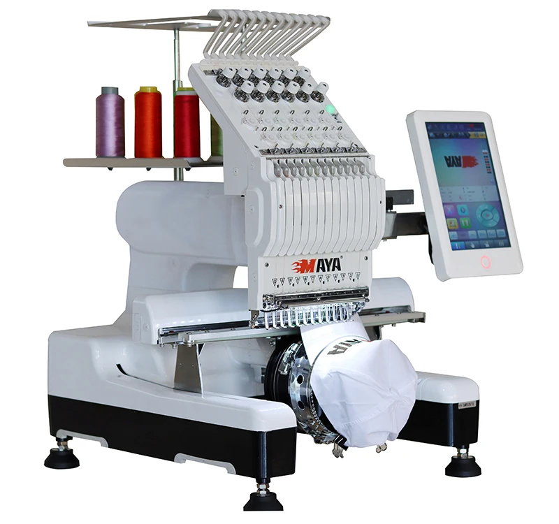 Custom Design Maya Large Computer Intelligent Automatic Tajima Embroidery Machine
