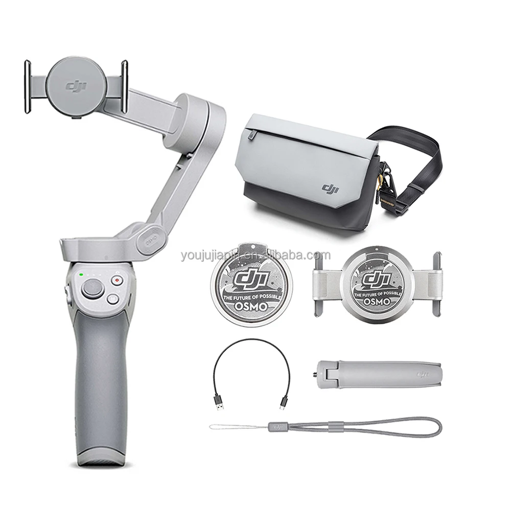  DJI Osmo Mobile 4 Смартфон карданный стабилизатор штатив переносной чехол Складная портативная замедленная съемка