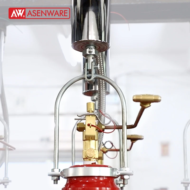 CO2 Fire suppression system Fire extinguisher  for oil factory