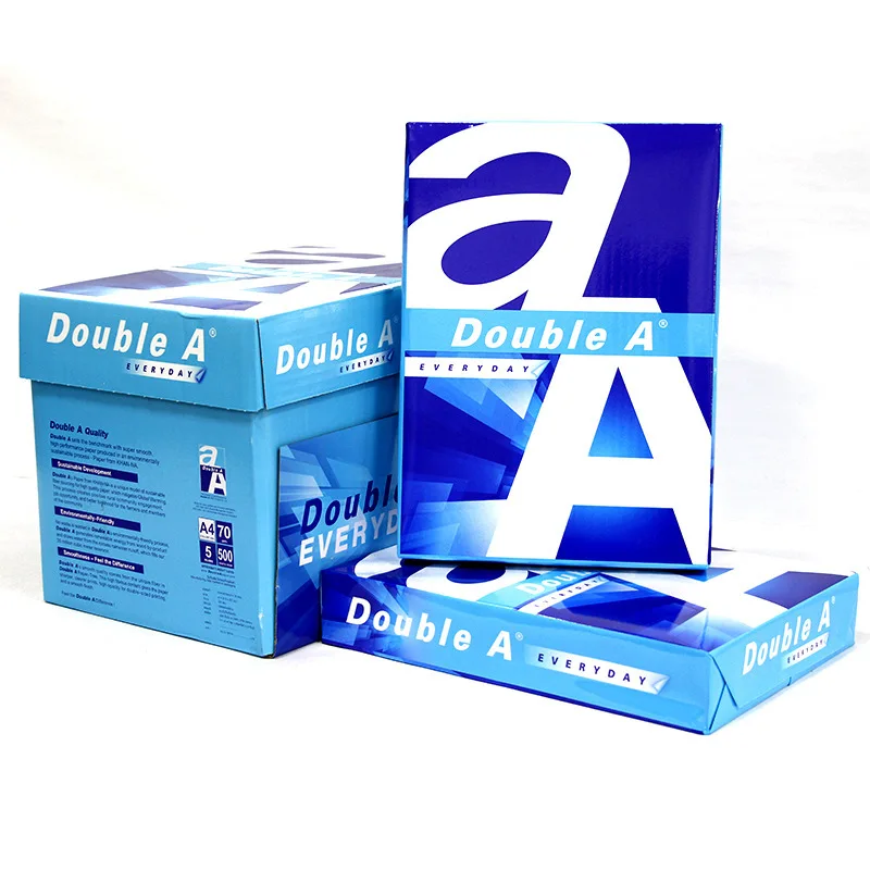 Double a COPY A4 80 GSM 70 Gram Copy Paper in Stock for School Used