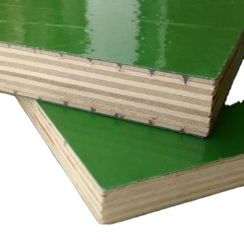 Manufacturer Price 18mm green PP plastic plywood formwork panel for concrete