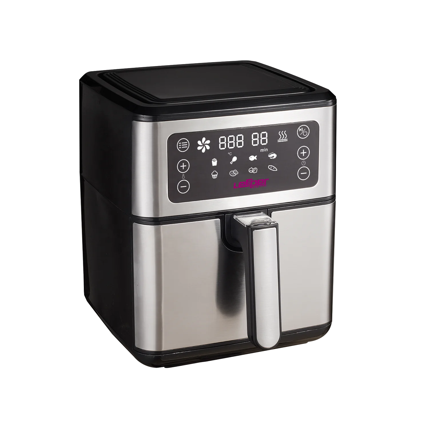 Hot Sale  Stainless Steel 7L  Multifunction Smart Deep Digital Family Size Air Fryer