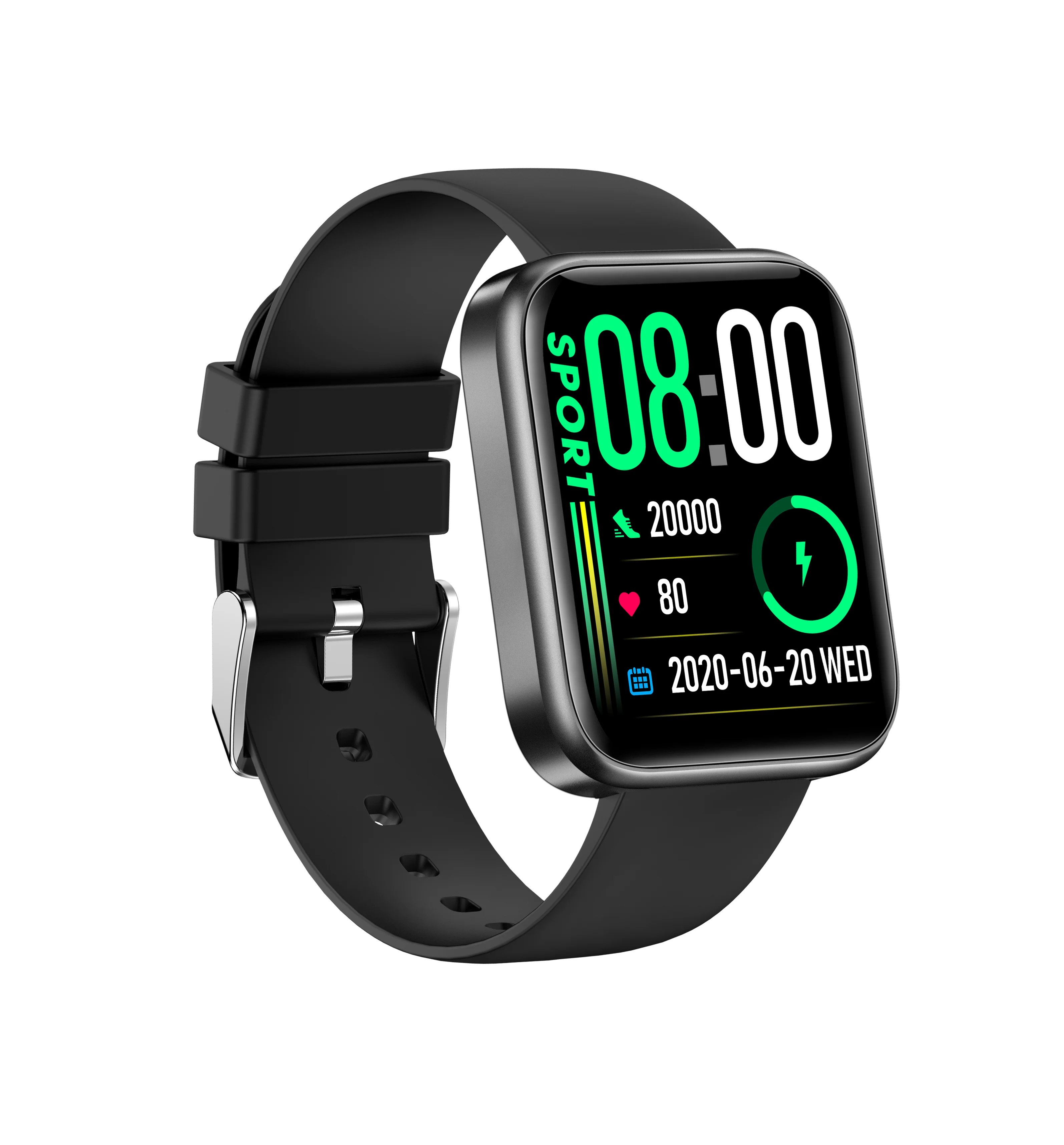 v30 smart watch 1.69 HD screen large battery capacity BT calling for Android