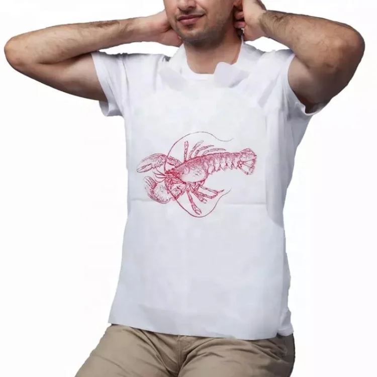 Korea Non-Woven Aprons for Restaurant Disposal Apron Non Woven Apron in Black or Withe Colors