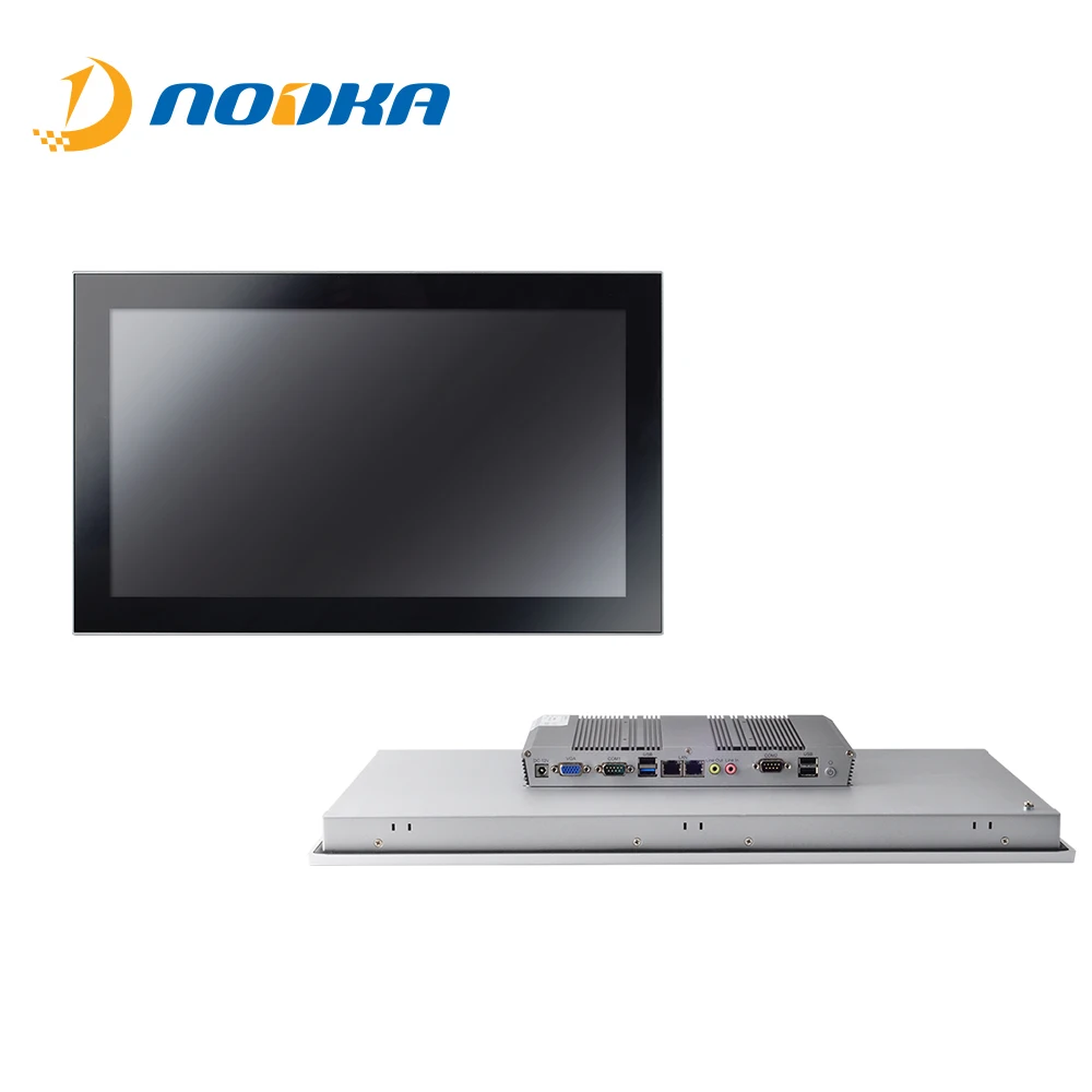 Widescreen 21.5 inch Cheap All In One NODKA Industrial Touch Panel Computer PC