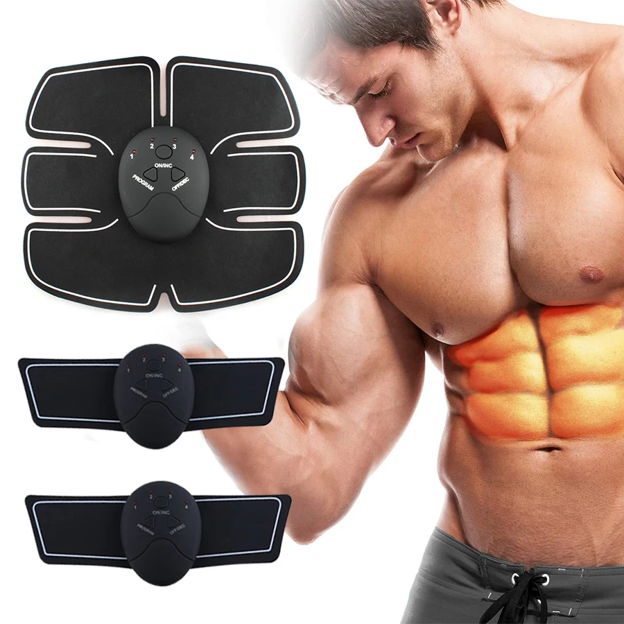 EMS Massager Body Slimming Electric Muscle Stimulator Fitnesss 6 Pack Abs Weight Loss Wireless Muscle Toner