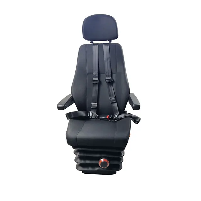 Mechanical Suspension Engineering Car/Bus/Shacman Truck Driver Seat With Shock Absorber And Belt