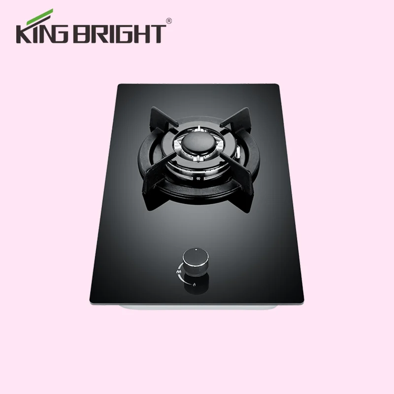 Кухонное приспособление, Встроенная газовая плита с 1 горелкой, панель из закаленного стекла, газовая плита, Cocina de gas CKD SKD
