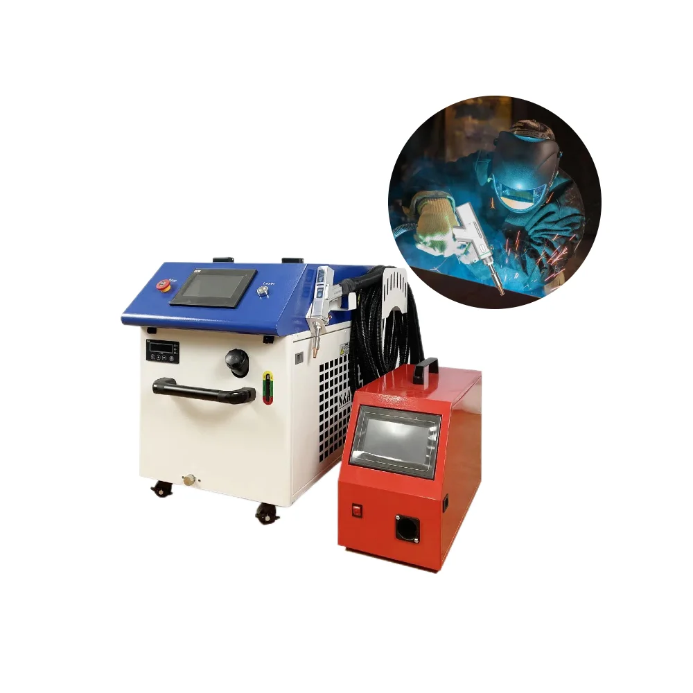 Killer of TIG Welder! China Handheld 3 in 1 1000W 1500W 2000W 3000W Fiber Laser Welding Machine for Aluminum and Stainless Steel