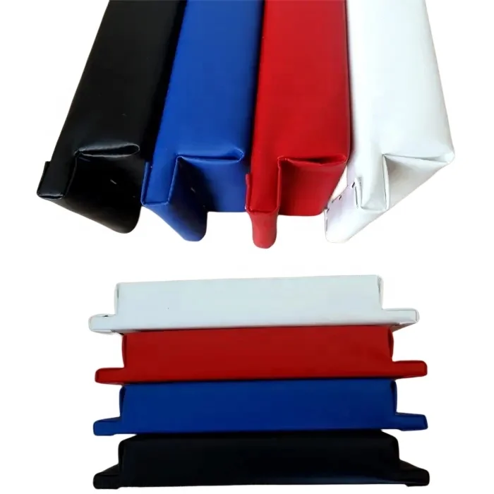 Kinggy removable track mounting flange wall padding protector wall pads for gymnasium walls ,martial arts school and gyms