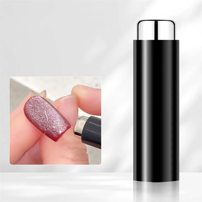 New Upgraded Cylindrical Powerful Cat Eye Magnetic Nail Art Stick 3D Nail Gel Polish Nail Magnet Tool