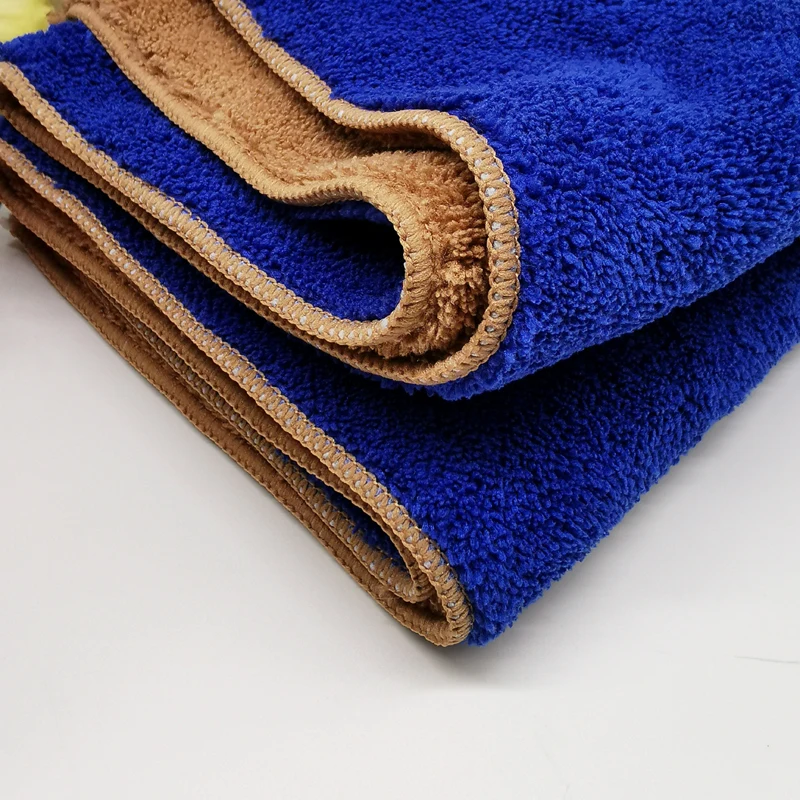 Hot Sale 80% polyester + 20% polyamide  Microfiber Velvet Coral Fleece Fabric Drying Car