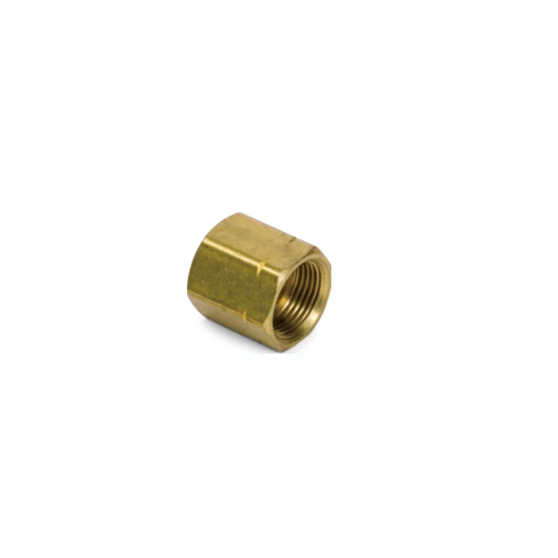 Inverted Flare Female Plumbing 1/4 Inch Threaded Union Brass Fittings