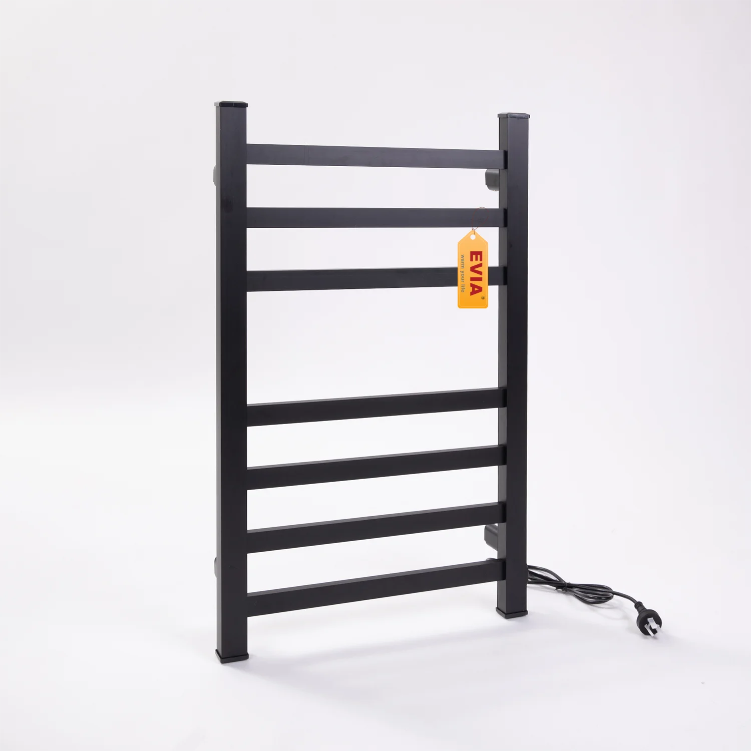 EVIA EV-130 Bathroom Ladder Heated Towel Rail Wall Mounted Towel Warmer Rack