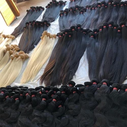 Cuticle aligned raw virgin indian hair vendor from india,indian temple hair raw unprocessed virgin,Natural raw indian human hair