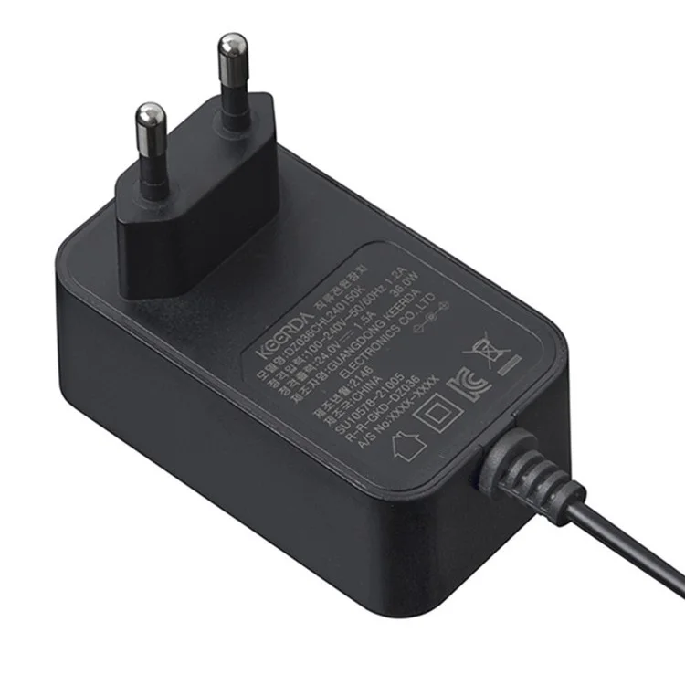 Universal Durable 36W Power Adapter USB Type C Interchangeable Ac Power Adapter For Home Appliances