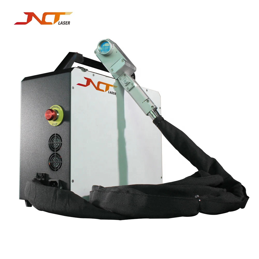 50w 100w Backpack Pulse Laser Cleaning Machine Laser Rust Removal Car Auto Part Cleaning Car Repair Metal Rust Cleaning