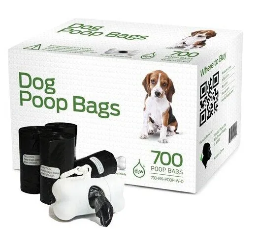 Eco- friendly Biodegradable Pet waste bag Dog poop bags with dispenser Dog poop bags for park