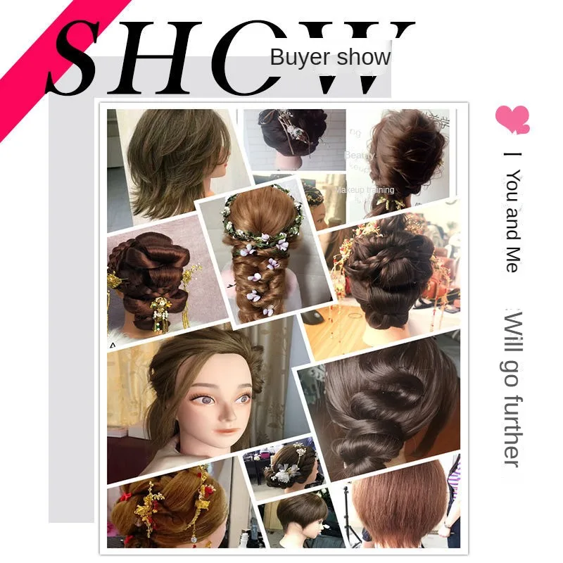 Кукла из натуральных волос для