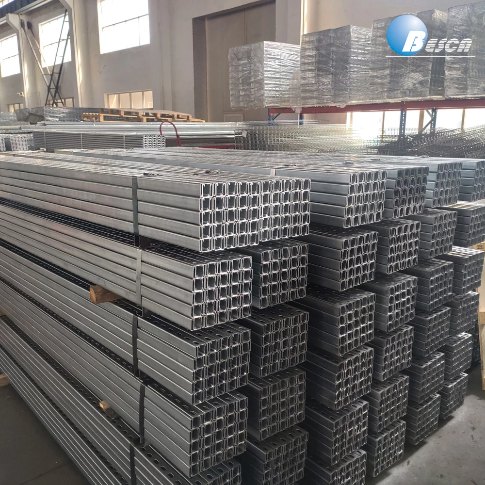 41x41mm HDG Galvanized Strut Channel Manufacturers Certification