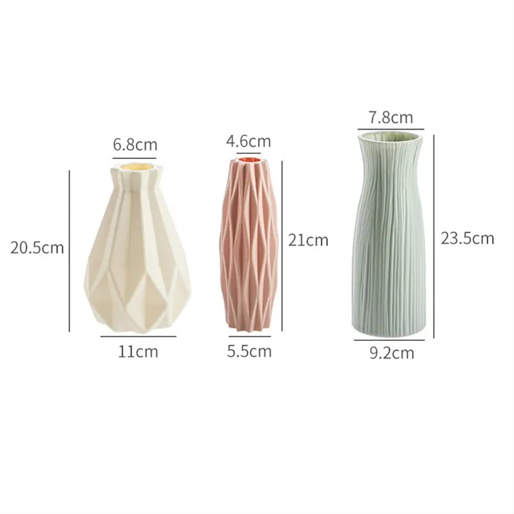 Креативные садовые инструменты с логотипом керамический горшок корзина для цветов скандинавские декоративные вазы пластиковая Цветочная ваза