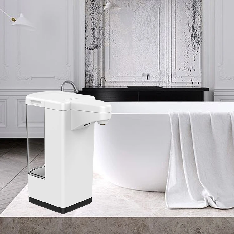 Customized Large Capacity 600m Nanometer Microporous Atomization Smart Sensor Child Proof Soap Dispenser