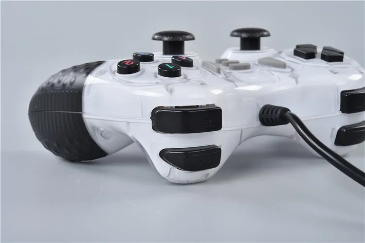 1.8M ABS Material Generic USB Joystick Game Controller For PS3 PC