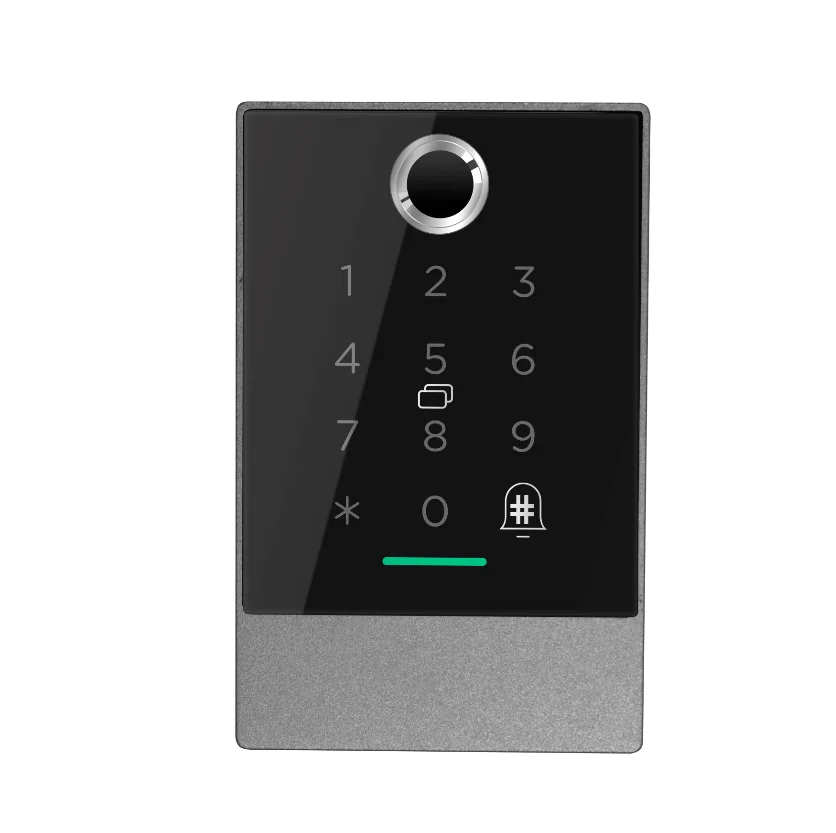 keyless phone enabledbluetooth APP remote access control smart biometric fingerprint RFID card reader access control