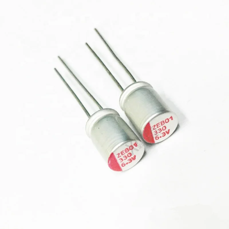 Japan solid electrolytic capacitor 6.3V 390UF 390UF 6.3V card smd capacitor