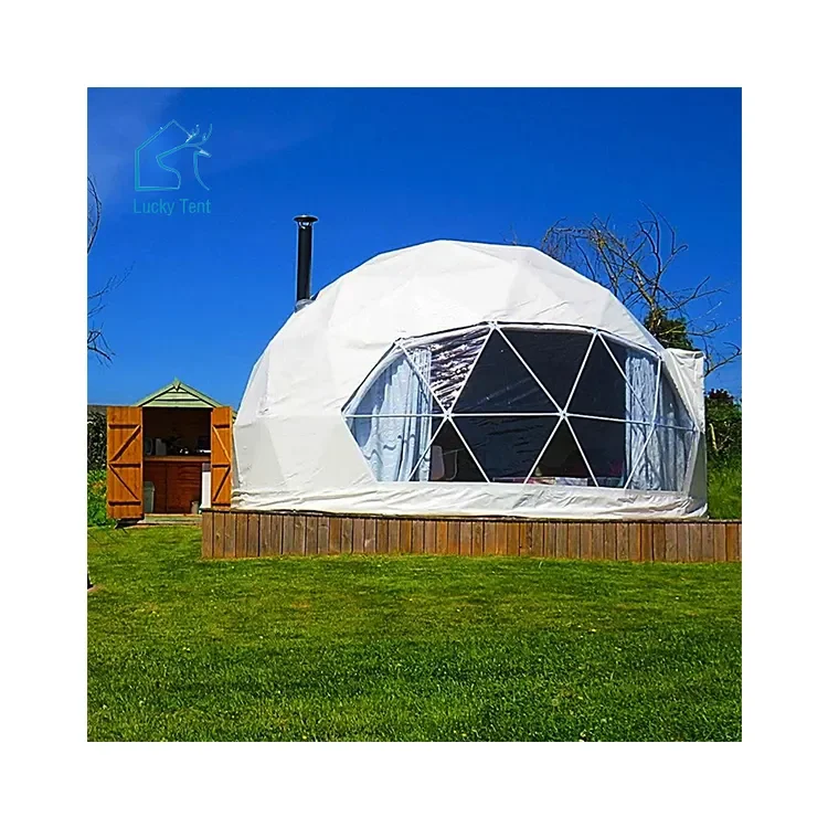 Dome Geodesic Bubble Tent Outdoor Glamping Luxury Dome Hotel Tent For Sale