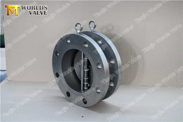  Фланцевый обратный клапан bs5153 l/w из ковкого чугуна с рычагом и системой