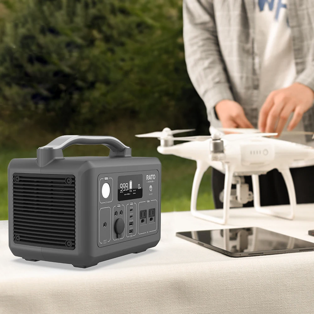 Rato 540Wh 500 Вт литий-ионный источник питания солнечный генератор зарядная станция для концентратор кислорода
