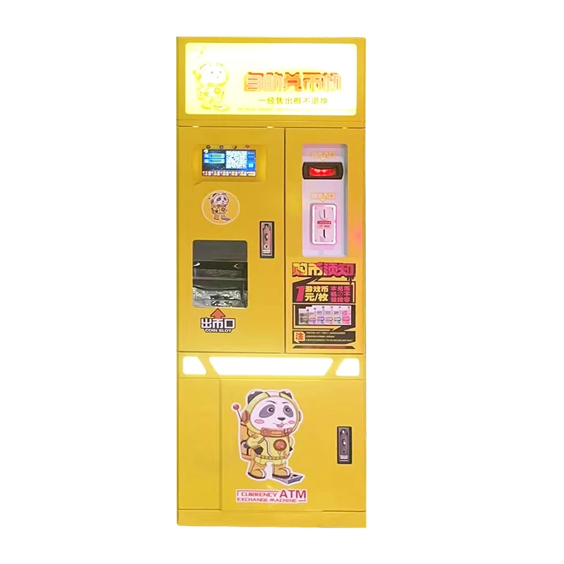 Coin changer machine supplier direct wholesale automatic bill exchange arcade game token coin change machine