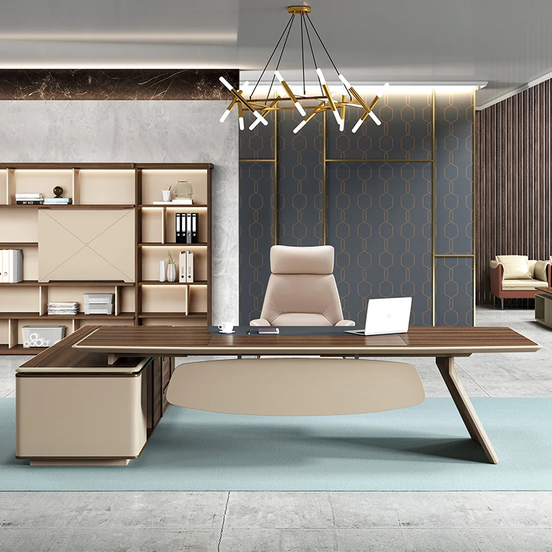 Commercial furniture high end  mfc board single manager office desk