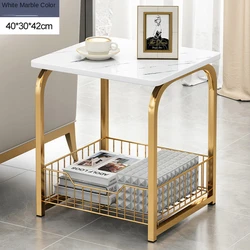 Tea table small family living room multi-functional sofa edge a few modern simple creative light luxury corner a few