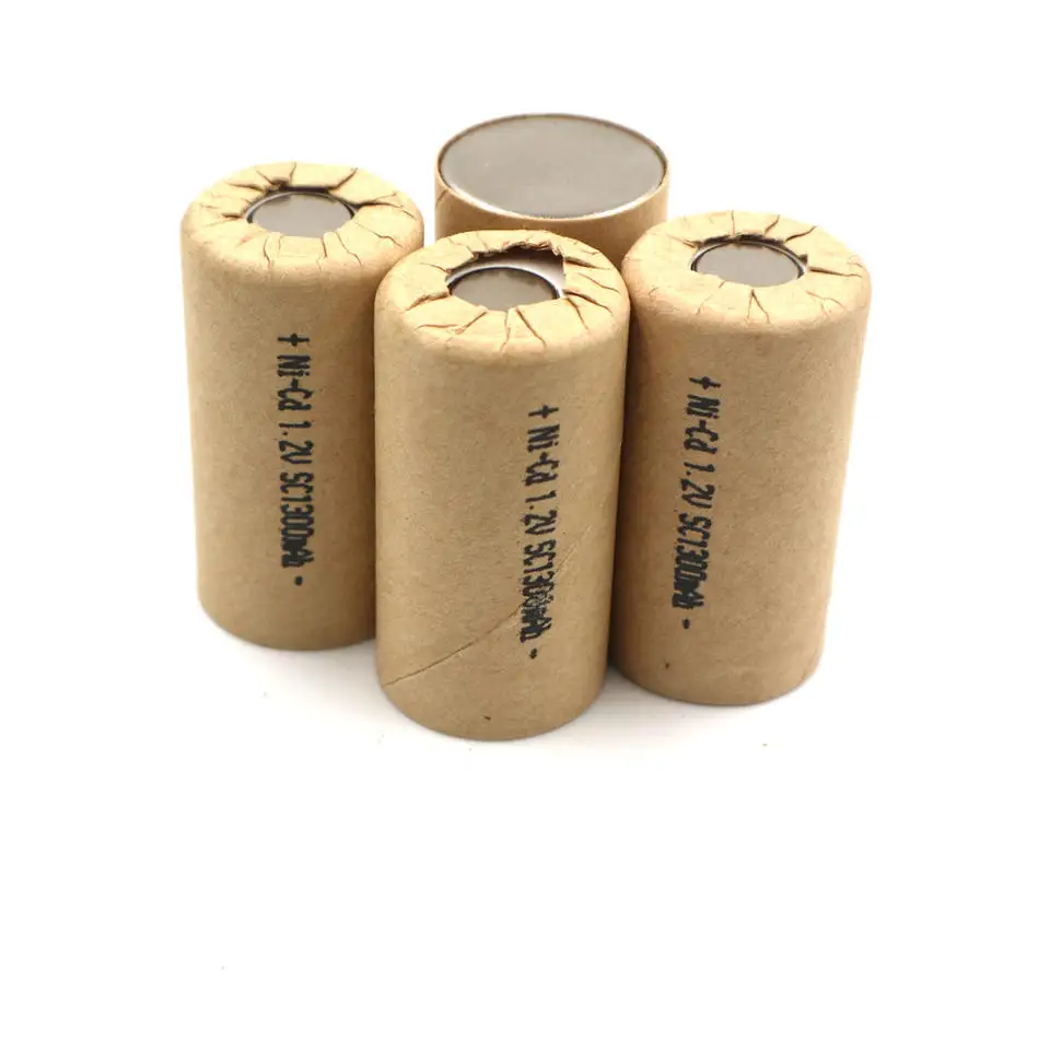 Никель-кадмиевый никель-кадмиевый аккумулятор SC1300mah 1 2 v nicd SC1.3Ah