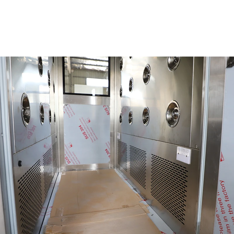 Suzhou Manufacturer Cargo stainless steel modular clean room Accessories air shower