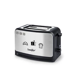 Sonifer SF-6088 high quality manufacturer multi-function small 2 slice electric pop up automatic bread sandwich toaster