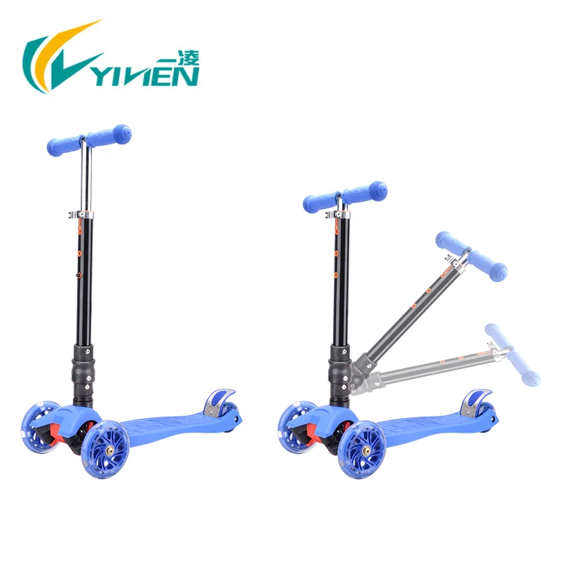 Easy Folding 3 Wheel Kids Scooter Toddlers Balance kick scooter