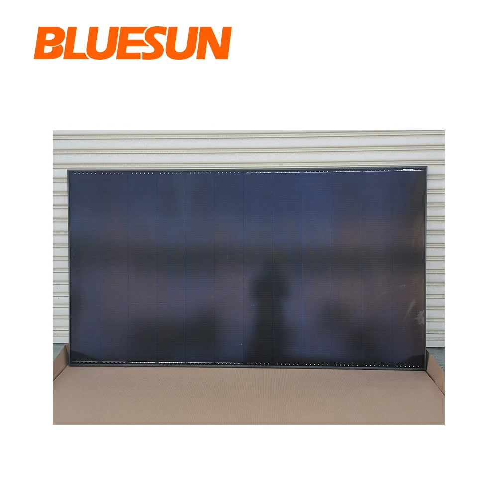 Монокристаллическая солнечная панель Bluesun 500 Вт перекрывающаяся